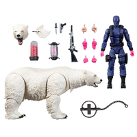 GI Joe Classified Series Snake Eyes 6-Inch Action Figure with Polar Bear Hasbro #161 G0850