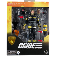 GI Joe Classified Series Legacy Collection - Pompier de Recherche et Sauvetage Figurine Échelle 6 pouces Hasbro G0964