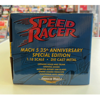 Speed Racer MACH 5 - 35th Anniversary Diecast 1:18 American Muscle 33339