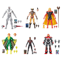 Marvel Legends Comics-Inspired Ensemble de Figurines Échelle 6 pouces (Daken Wolverine, Spaceknight, Adam Warlock, Miles Morales, Banshee, Iron Man) Hasbro