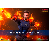 Marvel Human Torch (from Deadpool & Wolverine Movie) 1:6 Scale Figure Hot Toys MMS789 914100
