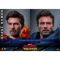 Marvel Human Torch (du film Deadpool & Wolverine) Figurine Échelle 1:6 Hot Toys MMS789 914100