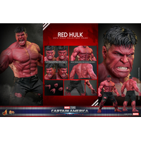 Marvel Red Hulk Figurine Échelle 1:6 Hot Toys MMS797 914215