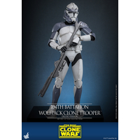 Star Wars: La Guerre des Clones 104th Battalion Wolfpack Clone Trooper (Version de Luxe) Figurine Échelle 1:6 Hot Toys TMS143 9140662