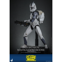 Star Wars: La Guerre des Clones 104th Battalion Wolfpack Clone Trooper (Version de Luxe) Figurine Échelle 1:6 Hot Toys TMS143 9140662