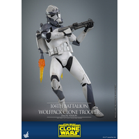Star Wars: La Guerre des Clones 104th Battalion Wolfpack Clone Trooper (Version de Luxe) Figurine Échelle 1:6 Hot Toys TMS143 9140662