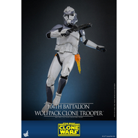 Star Wars: The Clone Wars 104th Battalion Wolfpack Clone Trooper 1:6 Scale Figure Hot Toys TMS142 914066