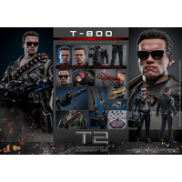 Terminator 2: Le Jugement Dernier T-800 (2_0) Figurine Échelle 1:6 Hot Toys MMS795 913842
