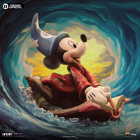 Disney Mickey le Sorcier de Luxe Statue Échelle 1:10 Iron Studios DSNEY118425-10 914177