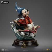 Disney Sorcerer Mickey Deluxe 1:10 Scale Statue Iron Studios DSNEY118425-10 914177