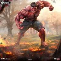 Marvel Red Hulk 1:10 Scale Statue Iron Studios MARCAS116724-10 914210