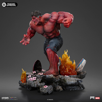 Marvel Red Hulk Statue Échelle 1:10 Iron Studios MARCAS116724-10 914210