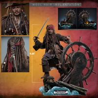 Pirates of the Caribbean: Dead Men Tell No Tales - Jack Sparrow (ARTISAN EDITION) 1:6 scale figure Hot Toys DX39AE 9132383