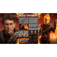 Skeleton Knight Ghost Motorcyclist Nic Cage 1:6 Scale Figure Present Toys PST-SP59