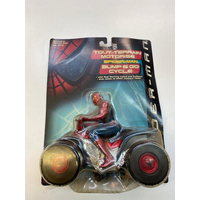 Spider-Man avec tout terrain motorisé