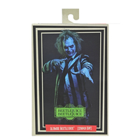 Beetlejuice Beetlejuice Ultimate Striped Suit Beetlejuice 7-Inch Scale Action Figure NECA 57304