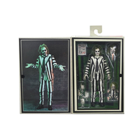 Beetlejuice Beetlejuice Ultimate Striped Suit Beetlejuice 7-Inch Scale Action Figure NECA 57304