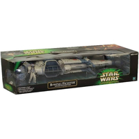 Star Wars Power of the Jedi B-Wing Fighter (Incluant une Figurine de Pilote Sullustan) 2001 Hasbro 26481