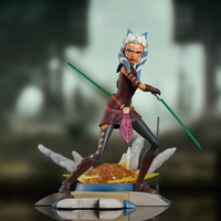 Star Wars: La Guerre des Clones - Ahsoka Tano Gallery Statue 8 pouces Gentle Giant 85280