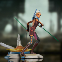 Star Wars: La Guerre des Clones - Ahsoka Tano Gallery Statue 8 pouces Gentle Giant 85280