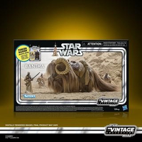 Star Wars The Vintage Collection Bantha & Tusken Raider (Un Nouvel Espoir) Ensemble de 2 figurines échelle 3,75 pouces Hasbro G1300