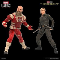 Marvel Legends Thunderbolts Yelena Belova et Red Guardian Ensemble de 2 Figurines Échelle 6 pouces Hasbro G1830