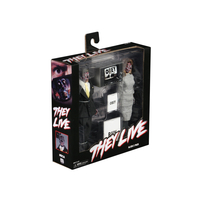 Invasion Los Angeles Ensemble de 2 figurines Aliens 8 pouces avec vêtements NECA