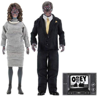 They Live: Aliens 2 Pack Retro Clothed 8-Inch Action Figure NECA