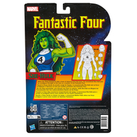 Marvel Legends Series Fantastic Four Retro She-Hulk Figurine 6 pouces Hasbro G0630
