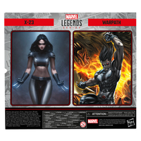 Marvel Legends Series X-Force X-23 & Warpath 6-inch scale action figures Hasbro G0604
