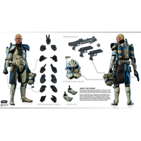 Star Wars Captain Rex EXCLUSIVE Figurine échelle 1:6 Sideshow Collectibles 100222