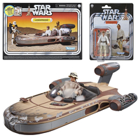 Star Wars The Vintage Collection Landspeeder & Figurine Luke Skywalker (Tatooine) Échelle 3,75 pouces Hasbro G0673