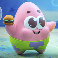 Bob l'Éponge SquarePants Patrick Star Cosbaby Figurine de Collection Hot Toys COSB1128 914297