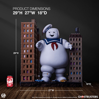 Ghostbusters Stay Puft Marshmallow Man Diorama PCS GBSPFTDIO 914353