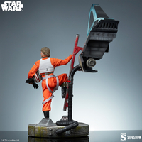 Star Wars Luke Skywalker & X-Wing: Red Five, Prêt à décoller Premium Format Figure Sideshow Collectibles 3008952