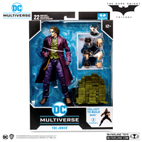 DC Multiverse The Dark Knight Trilogy The Joker (collect to build Bane) 6-inch action figure McFarlane