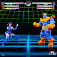 Marvel Legends Series Gamerverse Psylocke vs Thanos ensemble de figurines échelle 6 pouces Hasbro G0621