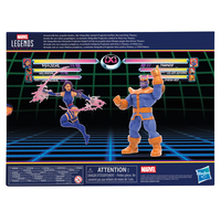 Marvel Legends Series Gamerverse Psylocke vs Thanos ensemble de figurines échelle 6 pouces Hasbro G0621