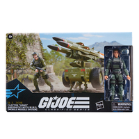 GI Joe Classified Series Clayton “Hawk” Abernathy with MMS (Mobile Missile System) 6-inch Action Figure Set Hasbro #182 G1229