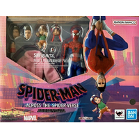 Marvel Peter B Parker & Mayday Parker (Spider-Man: Across The Spider-Verse) figure Tamashii Nations SH Figuarts Bandai