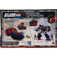 Transformers Collaborative GI Joe x Transformers Soundwave Dreadnok Thunder Machine, Zartan & Zarana Hasbro F7138