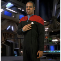 Star Trek Deep Space Nine - Capitaine Benjamin Sisko Figurine Échelle 1:6 EXO-6 914715