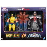 Marvel Legends Series Gamerverse Wolverine vs Silver Samurai 6-Inch Action Figures Hasbro G0624