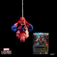 Marvel Legends Series Magic: The Gathering Battle-Damaged Spider-Man 6-inch action figure Hasbro G0638