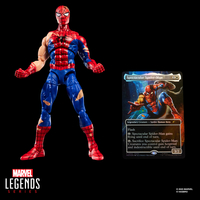 Marvel Legends Series Magic: The Gathering Battle-Damaged Spider-Man 6-inch action figure Hasbro G0638