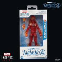 Marvel Legends Série Les Quatre Fantastiques : Premiers Pas - La Torche Humaine Figurine 6 pouces Hasbro G0803