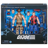 GI Joe Classified Series Sgt Slaughter & Felix "Mercer" Stratton 6-inch scale action figure Hasbro #173 G1234