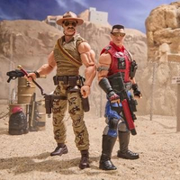 GI Joe Classified Series Sgt Slaughter & Felix "Mercer" Stratton figurines échelle 6 pouces Hasbro #173 G1234