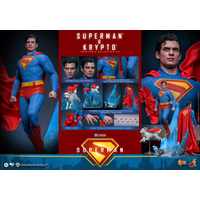 DC Superman & Krypto 1:6 Scale Figure Set Hot Toys MMS812 914463