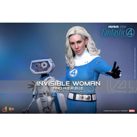 Marvel Fantastic Four Invisible Woman and H.E.R.B.I.E. 1:6 scale Hot toys 9147002